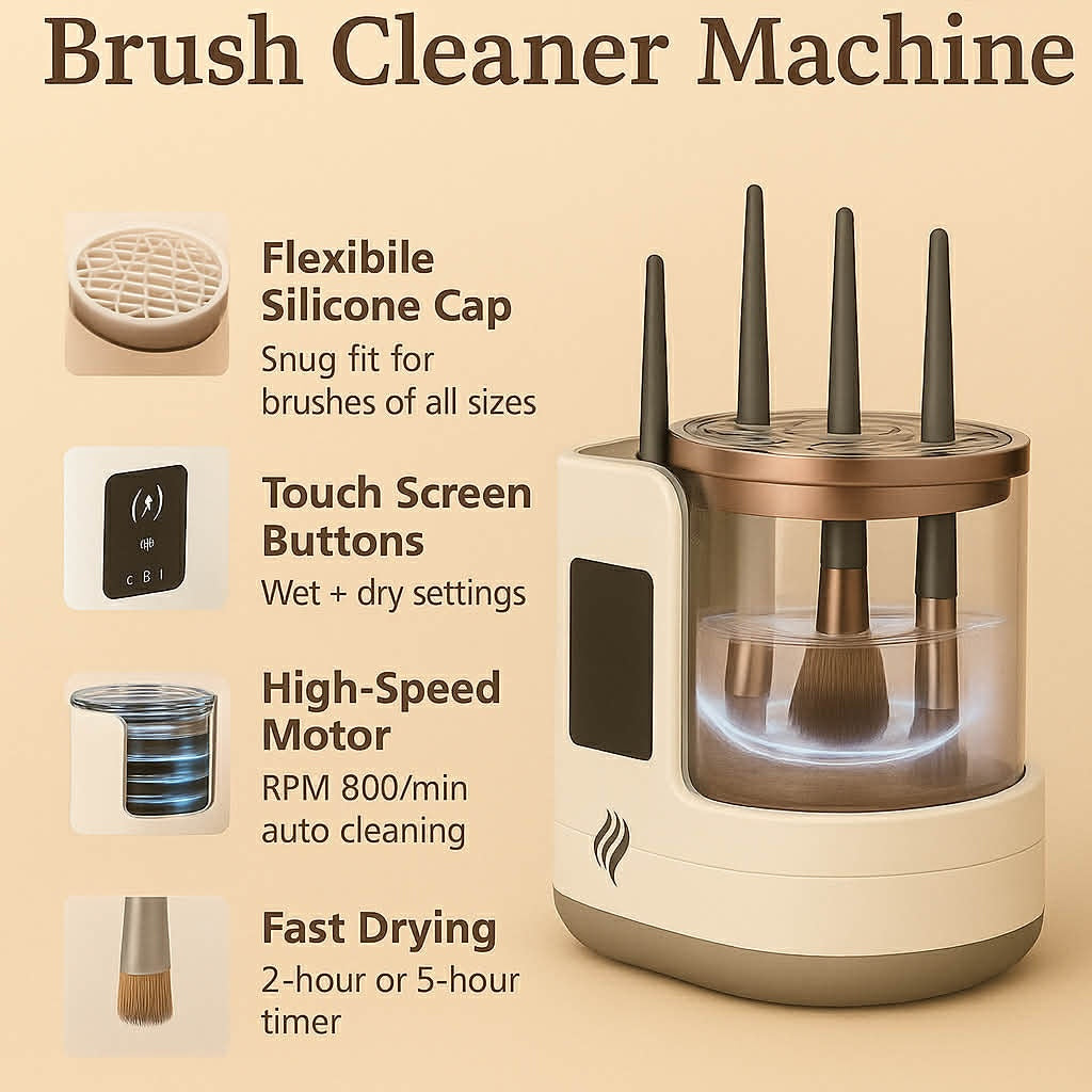 NuroBrush™ – Cleans, dries & protects — in seconds.