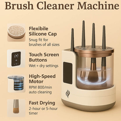 NuroBrush™ – Cleans, dries & protects — in seconds.