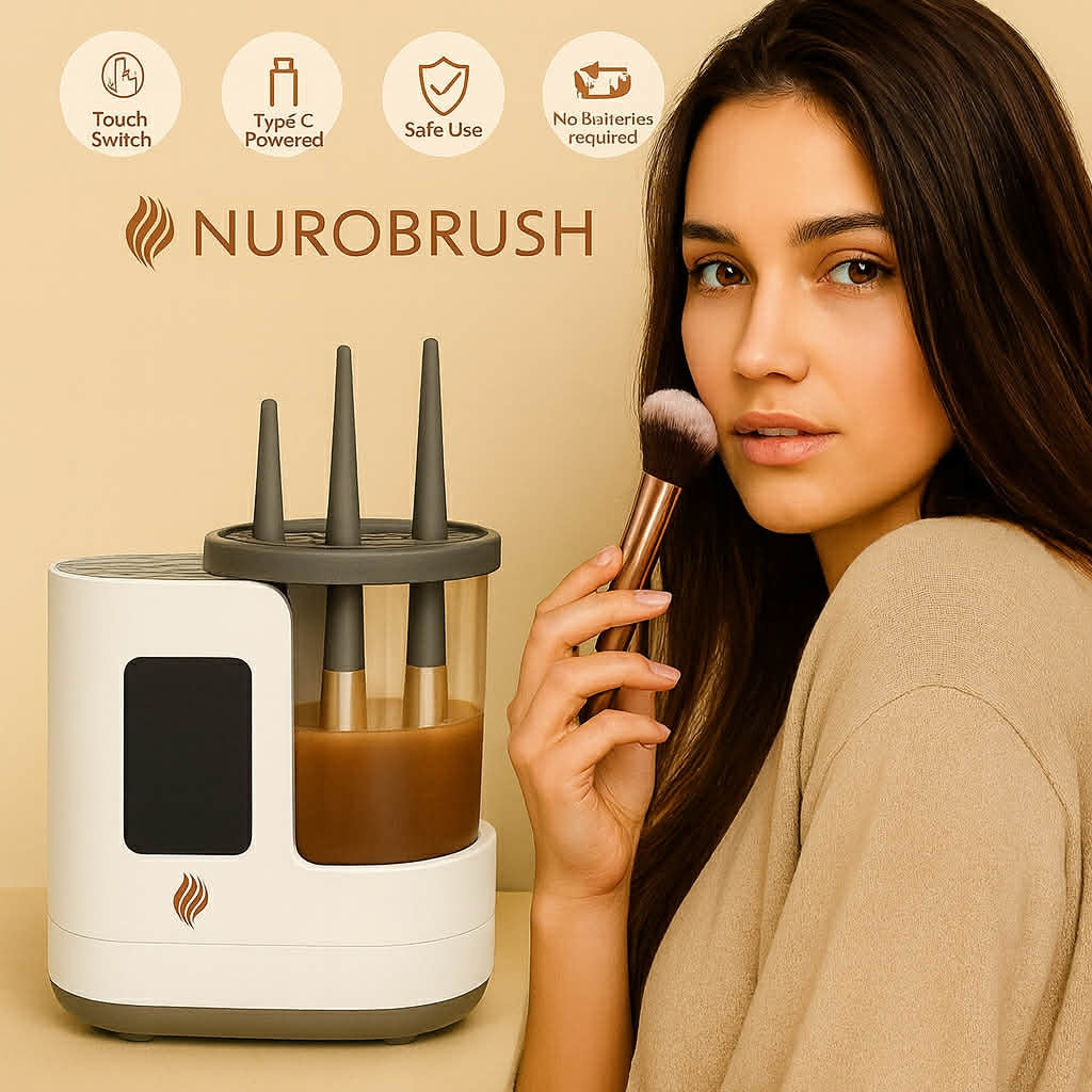 NuroBrush™ – Cleans, dries & protects — in seconds.